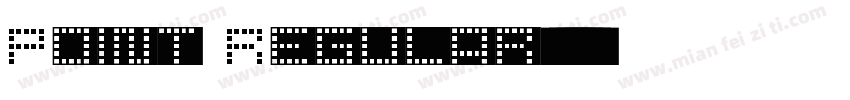 Point Regular字体转换